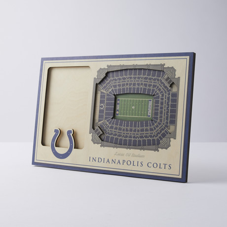 Indianapolis Colts 3D Picture Frame
