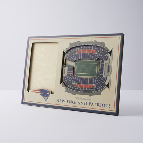 New England Patriots 3D Picture Frame