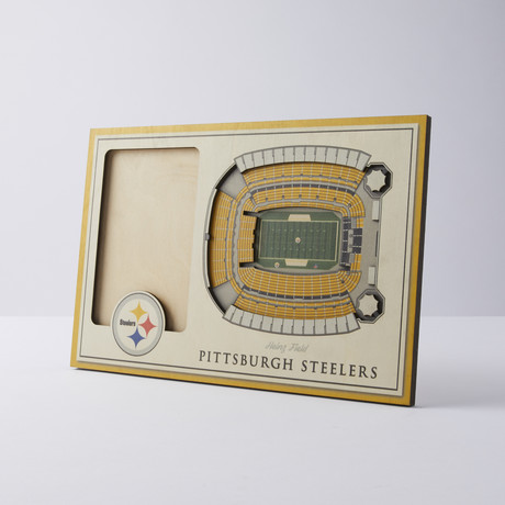 Pittsburgh Steelers 3D Picture Frame