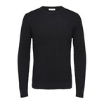 Clayton Crew Neck Sweater // Black (S)