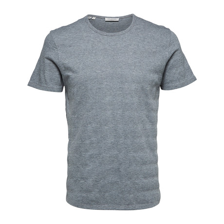 Morret Short-Sleeve Crew Neck T-Shirt // Grey Melange (S)