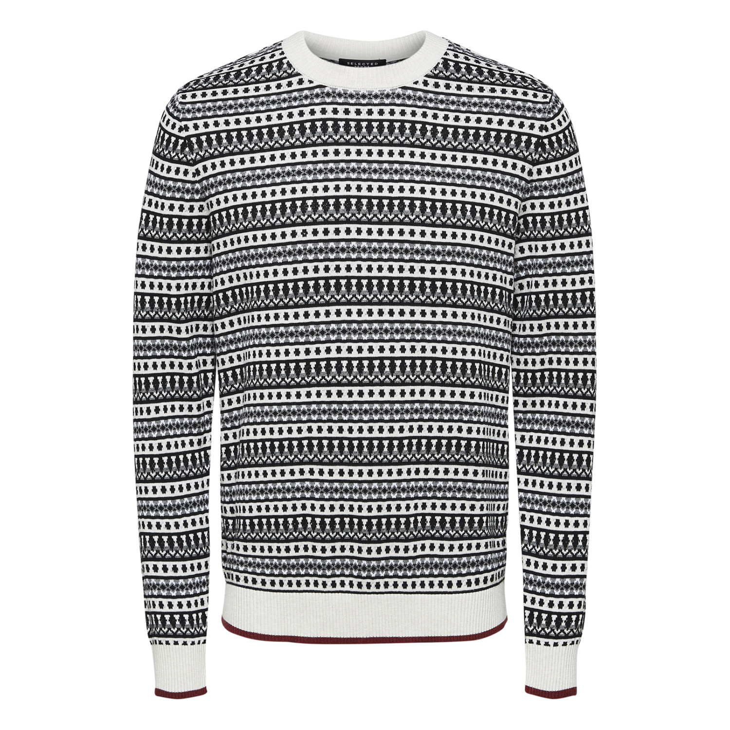 Kris Crew Neck Sweater // Grey Melange (XL) - Selected Homme - Touch of ...