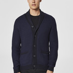 Nick Shawl Cardigan // Night Sky (XL)