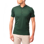 Solid Pocket Polo // Dark Green (S)