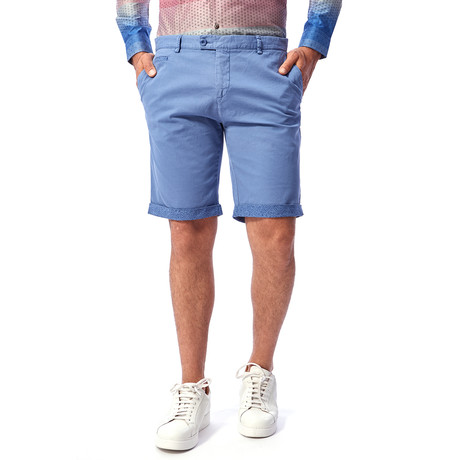 Cuffed Shorts // Blue (46)