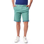 Cuffed Shorts // Seafoam Green (54)