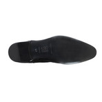 Quilted Top Leather Dress Shoe // Black (Euro: 44)