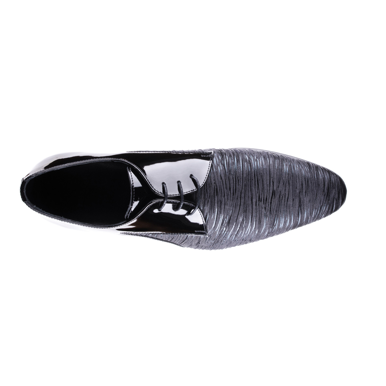 Textured Toe Patent Leather Dress Shoe // Black (Euro: 43) - Jared Lang ...