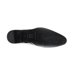 Textured Toe Patent Leather Dress Shoe // Black (Euro: 43)