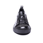 Dotted Slip On Sneaker // Black (Euro: 40)