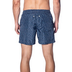 Swim Trunks // Navy Print (S)