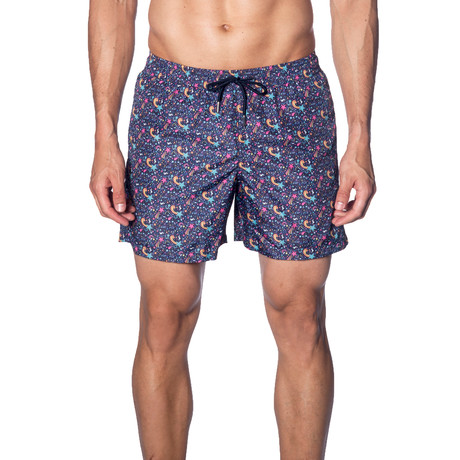 Swim Trunks // Navy Stars (S)