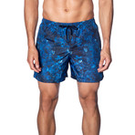 Swim Trunks // Dark Blue (2XL)