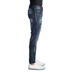 Skinny Stretch Jeans // Navy (32WX32L)