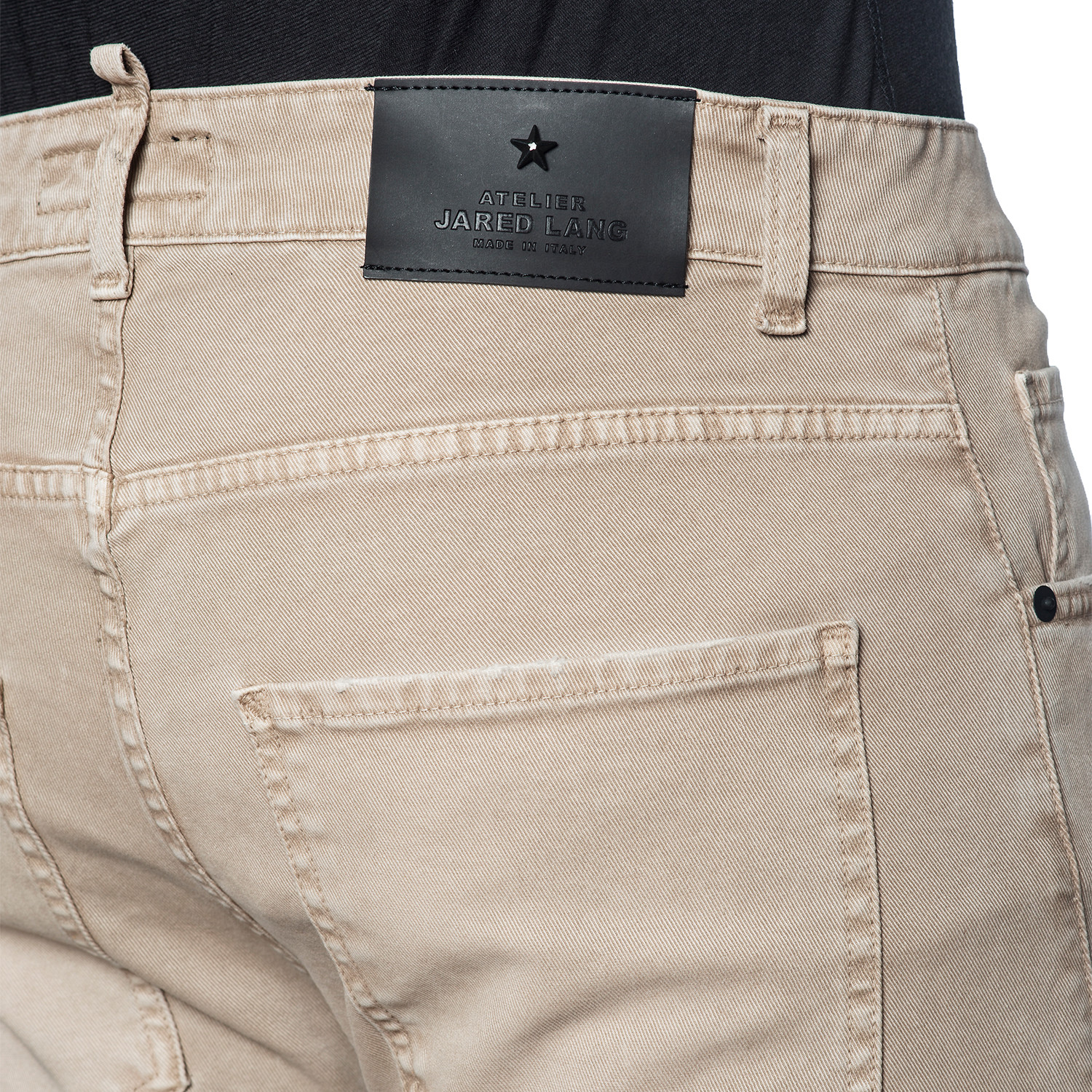 Skinny Stretch Jeans // Light Khaki (38WX32L) - Jared Lang - Touch of ...