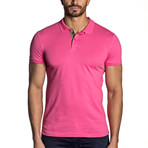 Knit Polo // Fuchsia (S)