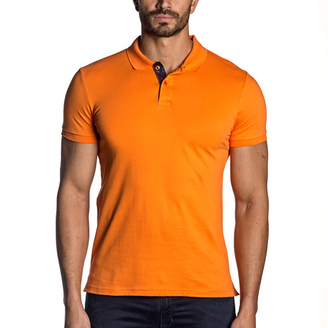 Knit Polo // Orange (S)