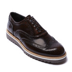 Wing Cap Oxford II // Dark Brown (Euro: 41)