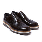 Wing Cap Oxford II // Dark Brown (Euro: 41)