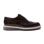 Wing Cap Oxford II // Dark Brown (Euro: 41)