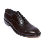 Toe Cap Oxford // Dark Brown (Euro: 40)