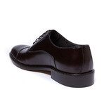 Toe Cap Oxford // Dark Brown (Euro: 40)