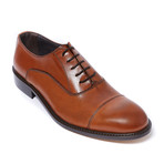 Toe Cap Oxford // Brown (Euro: 44)