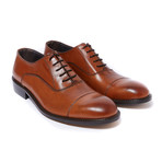 Toe Cap Oxford // Brown (Euro: 44)