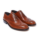 Wing Cap Oxford // Brown (Euro: 42)