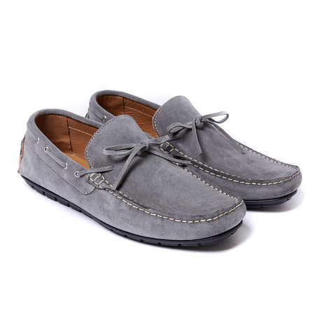Laces Moccasin // Gray (Euro: 40)