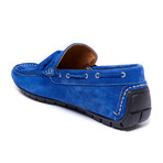 Laces Moccasin // Blue (Euro: 40)