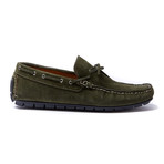 Laces Moccasin // Green (Euro: 42)