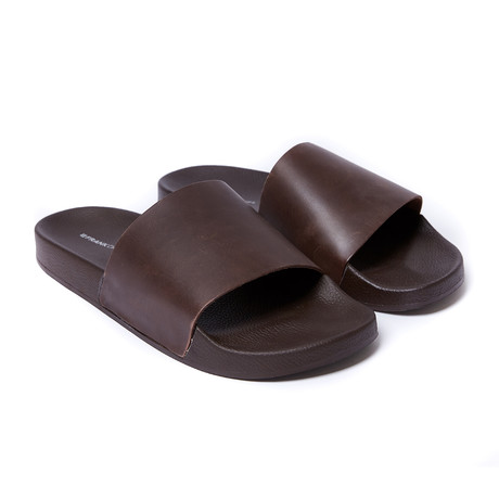 Plain Sandal // Dark Brown (Euro: 40)