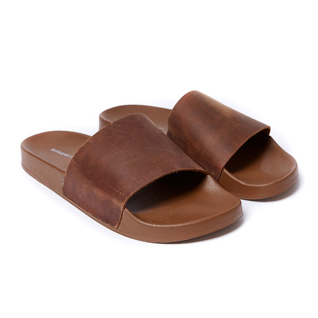 Plain Sandal // Brown (Euro: 40)
