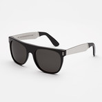 Flat Top // Francis Black + Silver