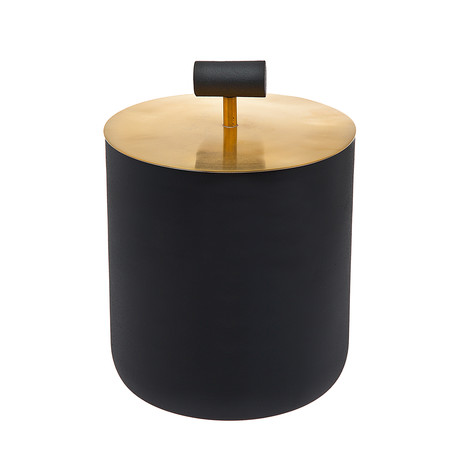 Encalmo Black + Gold Ice Bucket 