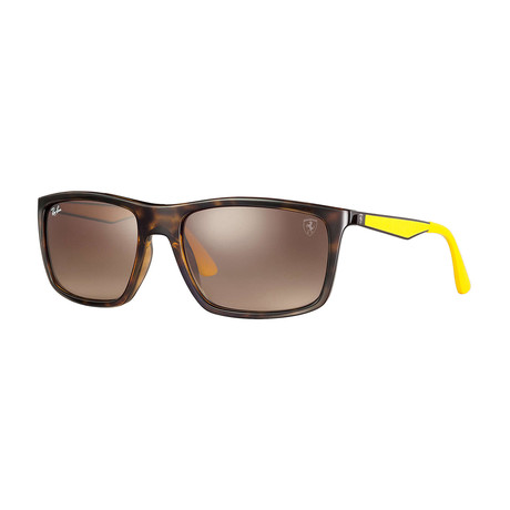 Scuderia Ferrari Collection Sunglasses // Tortoise + Gunmetal + Yellow + Brown