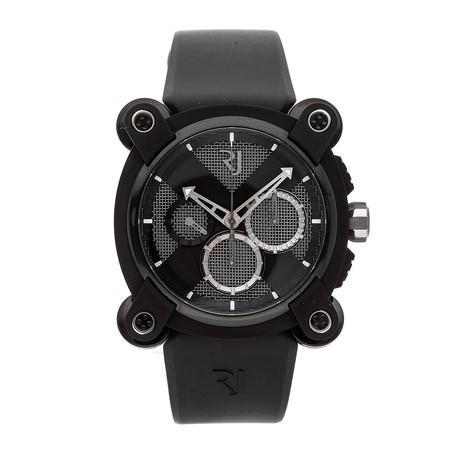 Romain Jerome Moon Dust-DNA Moon Invader Black Metal Chronograph Automatic // RJ.M.CH.IN.005.01