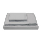 Percale Bed Sheets // Cloud Grey (Twin)