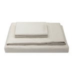 Sateen Bed Sheets // Ivory (Twin)