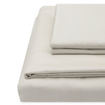 Sateen Bed Sheets // Ivory (Twin)