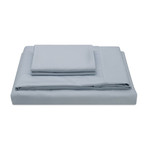 Sateen Bed Sheets // Powder Blue (Twin)