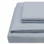 Sateen Bed Sheets // Powder Blue (Twin)