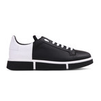 Lane Sneaker // White + Black (Euro: 42.5)