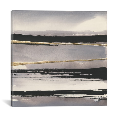 Gilded Grey I // Chris Paschke (18"W x 18"H x 0.75"D)