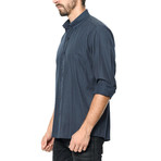 G596 Button-Up Shirt // Dark Blue (2XL)
