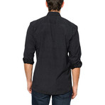 G598 Button-Up Shirt // Black (M)