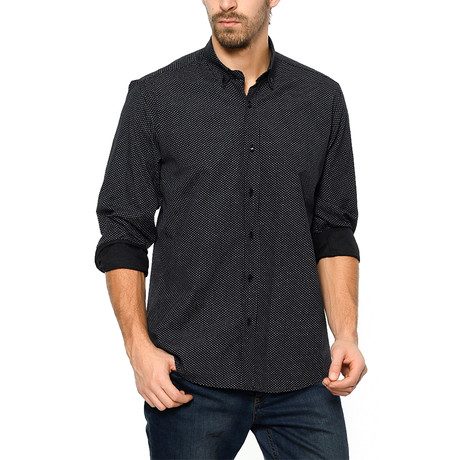 G598 Button-Up Shirt // Black (S)