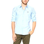 G627 Button-Up Shirt // Blue (S)
