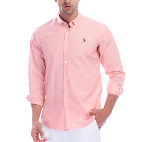 G648 Button-Up Shirt // Coral (S)